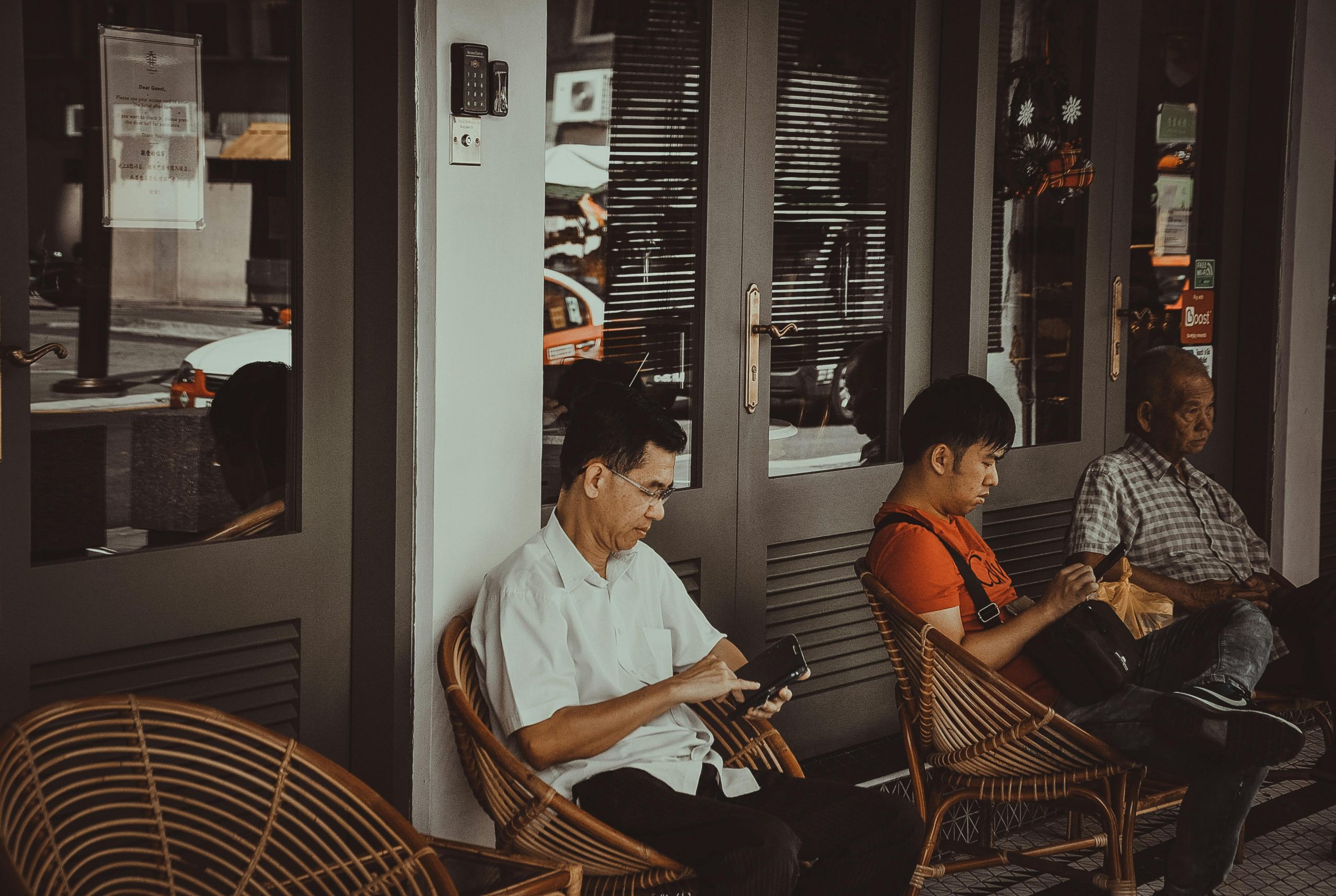 The spread of smartphones.